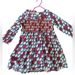 Smocked Easter Bunny Dress 3 year